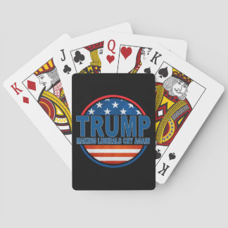 Jeu De Cartes TRUMP Répétition des libéraux
