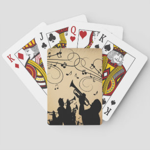 Jeu De Cartes Trumpet Section Musique rustique