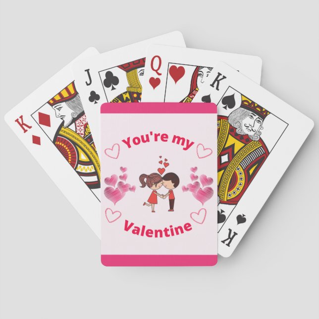 Jeu De Cartes Tu es ma Saint Valentin (dos)