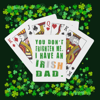 Jeu De Cartes Tu ne me fais pas peur J'ai un père irlandais