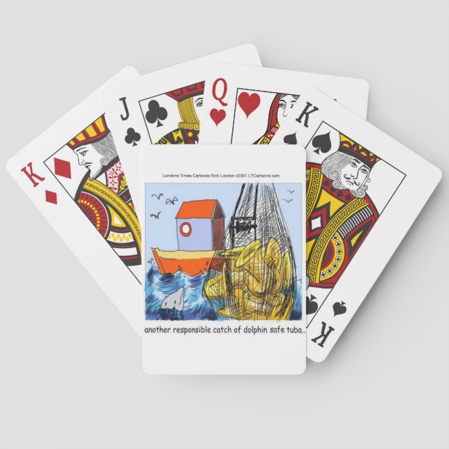 Jeu De Cartes Tuba sans dauphin amusant (dos)