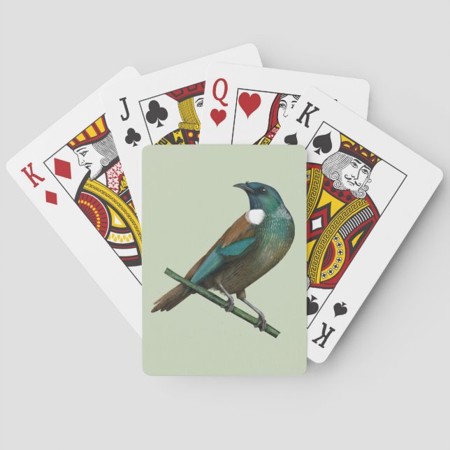 Jeu De Cartes Tui New Zealands Bird (dos)