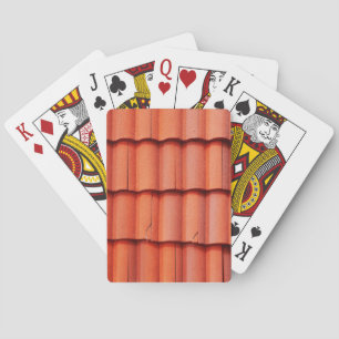 Jeu De Cartes Tuile de toit rouge