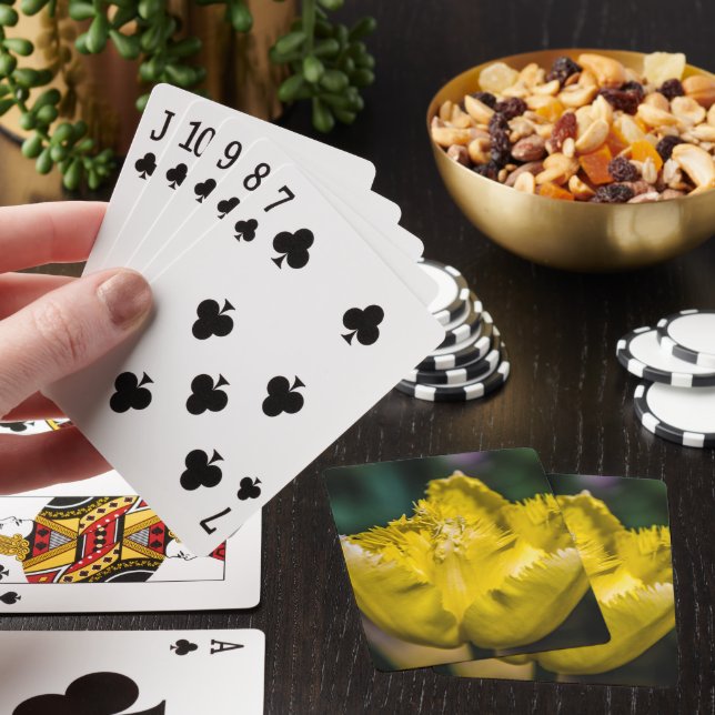 Jeu De Cartes Tulipe jaune (In Situ)