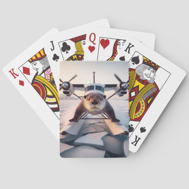 Jeu De Cartes Turbo Prop Twin Engine Flotter Plane Bush Canada (dos)