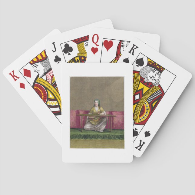 Jeu De Cartes Turkish Girl (dos)
