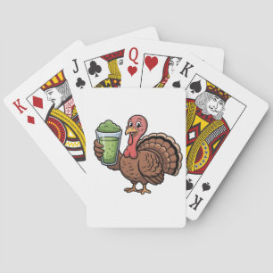 Jeu De Cartes Turquie Boire des amoureux de Matcha Thanksgiving