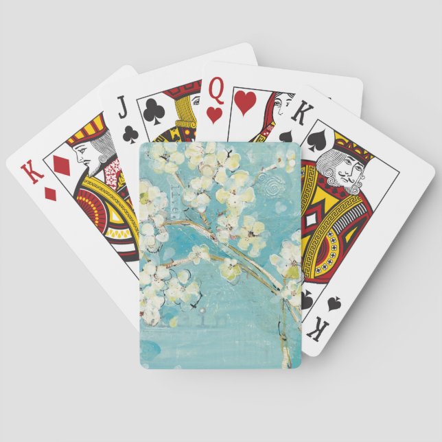 Jeu De Cartes Turquoise vivante (dos)