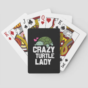 Jeu De Cartes Turtle Lover Dame de la tortue folle
