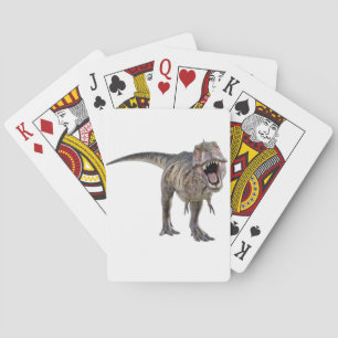 Jeu De Cartes Tyrannosaurus Rex Roaring vers l'avant