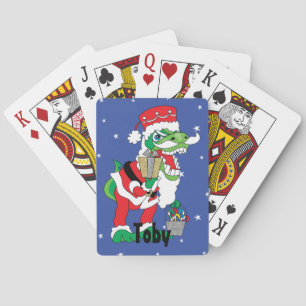 Jeu De Cartes TySANTAsaurus Rex Cartes de Jeu de Noël