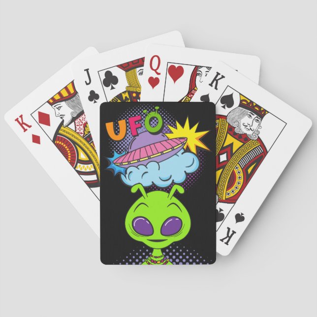 Jeu De Cartes ufo (dos)