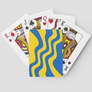 Jeu De Cartes Ukraine - Drapeau