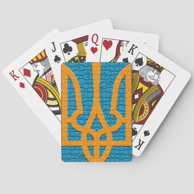Jeu De Cartes Ukrainien Tryzub (dos)