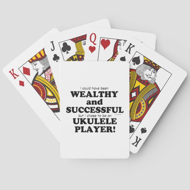 Jeu De Cartes Ukulele riche et prospère (dos)
