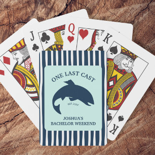 Jeu De Cartes Un Dernier Bachelor de pêche de la marine
