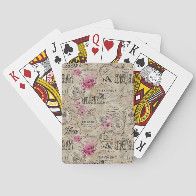 Jeu De Cartes Un Ephémère français série 24 (dos)