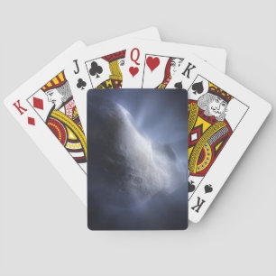Jeu De Cartes Un Gros Plan Illustratif Du Temple De La Comète.