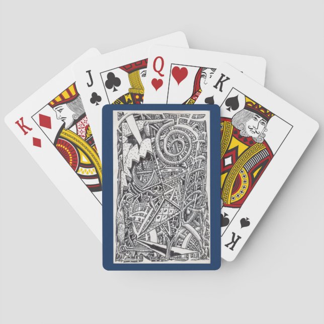 Jeu De Cartes Un vieux jeu (dos)