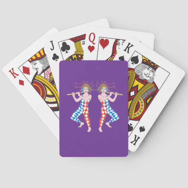 Jeu De Cartes Une fleur (dos)