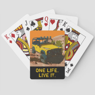 JEU DE CARTES UNE VIE. VIVE-LE.