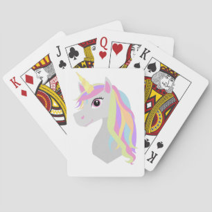 Jeu De Cartes Unicorne arc-en-ciel