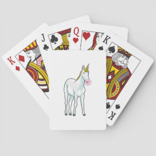 Jeu De Cartes Unicorne Bubble gomme