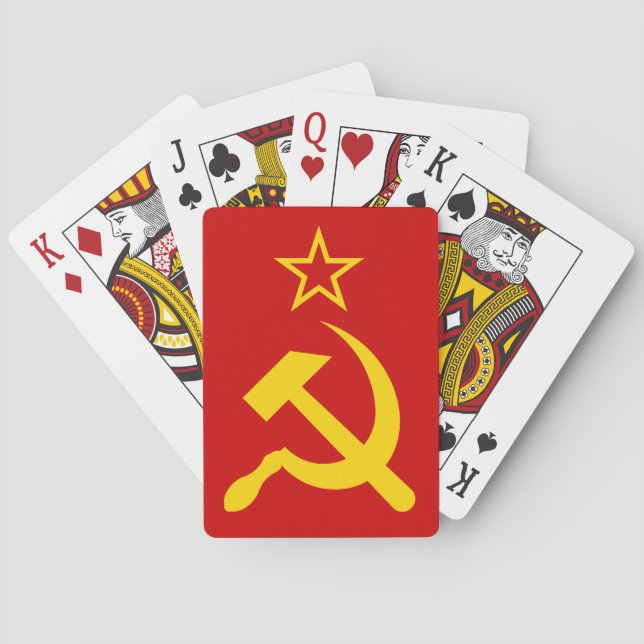 Jeu De Cartes Union soviétique (dos)