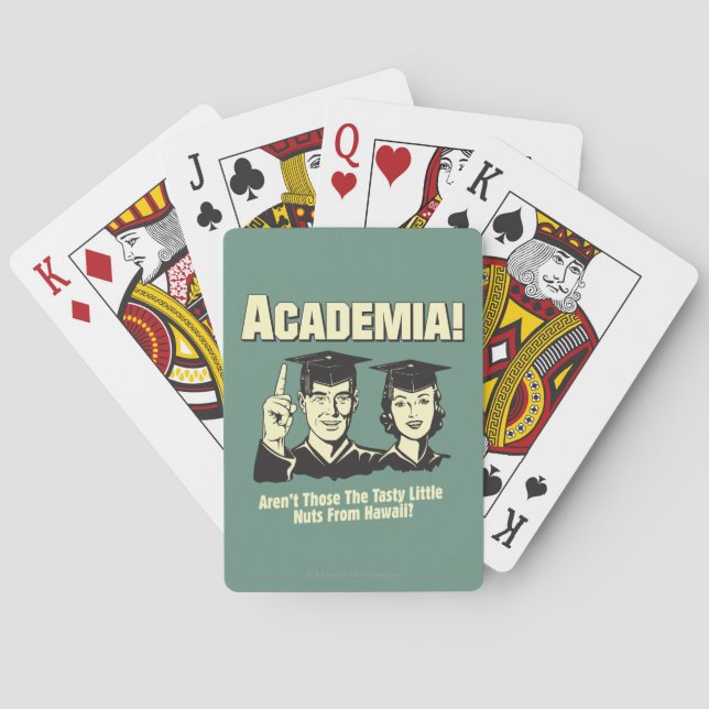 Jeu De Cartes Universitaire : Nus Savoureux De Hawaii (dos)