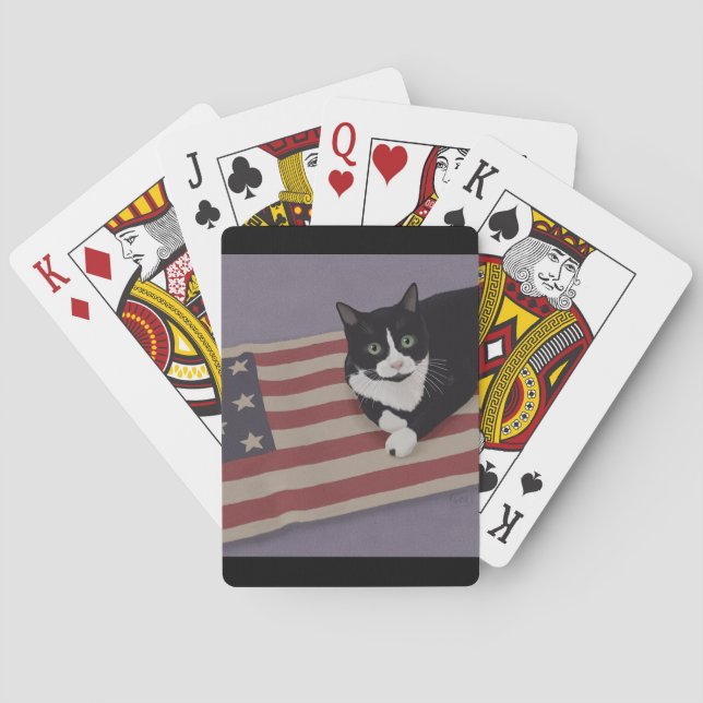 Jeu De Cartes USA Cat (dos)