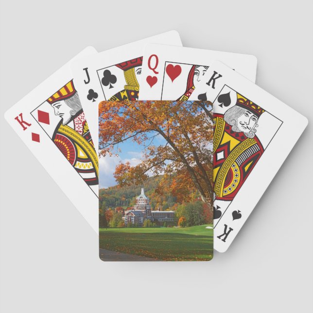 Jeu De Cartes USA, Virginie, Hot Springs, The Homestead (dos)