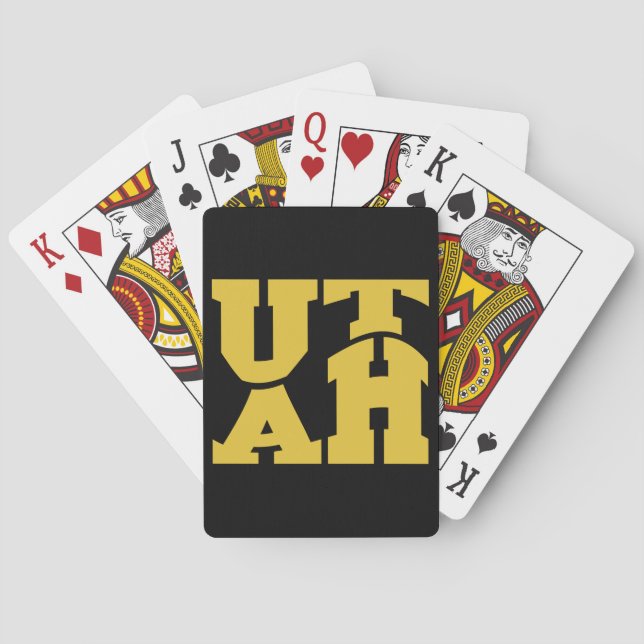Jeu De Cartes Utah (dos)