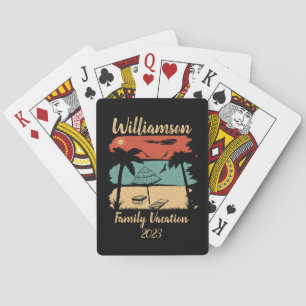 Jeu De Cartes Vacances familiales personnalisées