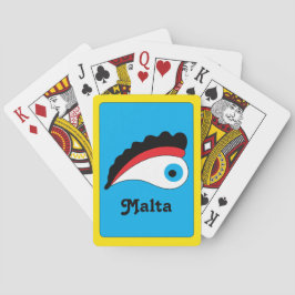 Jeu De Cartes Vacances maltaises | Malte Bateau de pêche Lucky E