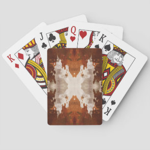 Jeu De Cartes Vache Kaleidoscope Cachée Motif
