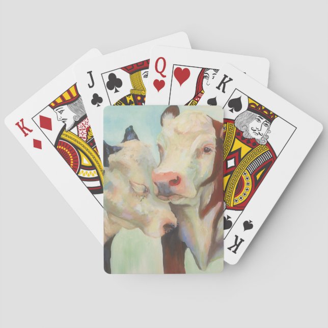 Jeu De Cartes Vaches amoureuses (dos)