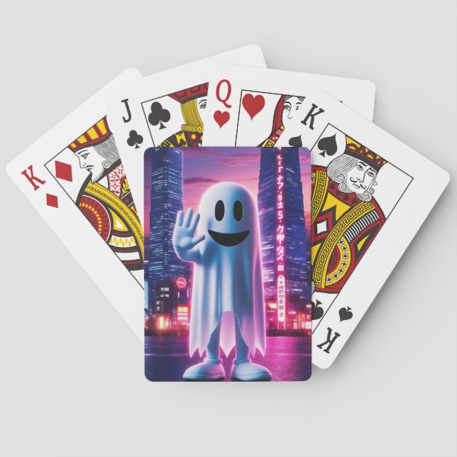 Jeu De Cartes Vagues et lumières urbaines (dos)