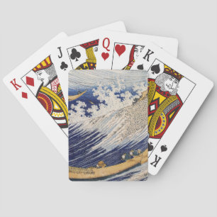 Jeu De Cartes Vagues océaniques Hokusai Bateaux en mer
