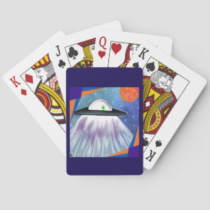 Jeu De Cartes vaisseau spatial Alien UFO Space