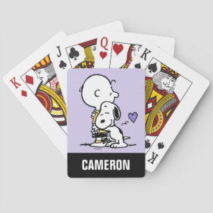 Jeu De Cartes Valentine Charlie Brown & Snoopy Jouer des cartes