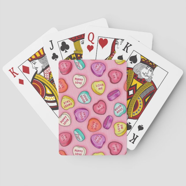 Jeu De Cartes Valentines Jouer aux cartes (dos)