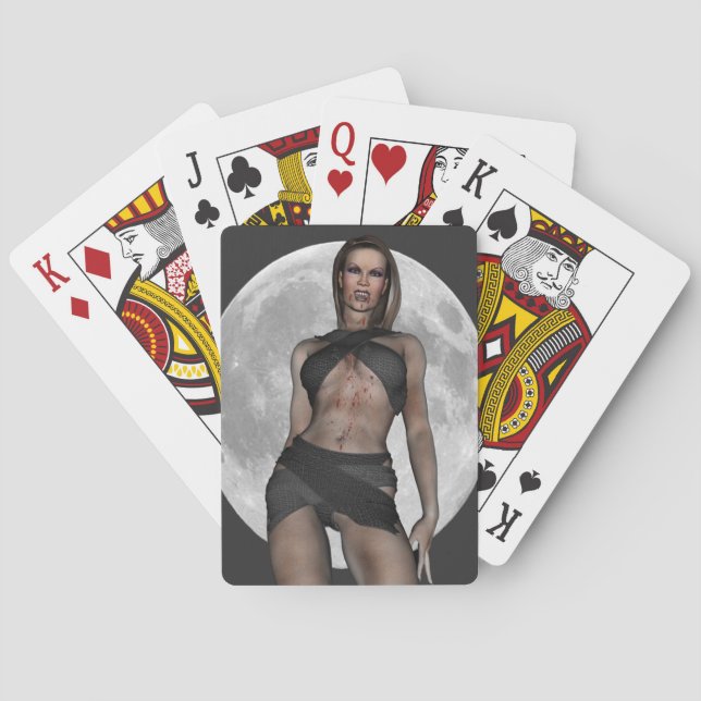 Jeu De Cartes Vampire Huntress (dos)