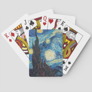Jeu De Cartes Van Gogh Starry Classic Nuit Impressionnisme Art