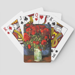 Jeu De Cartes Van Gogh - Vase avec des pépites rouges