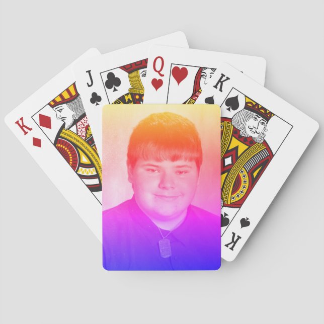 Jeu De Cartes Vaporwave Big Jake Lecture Cartes (dos)