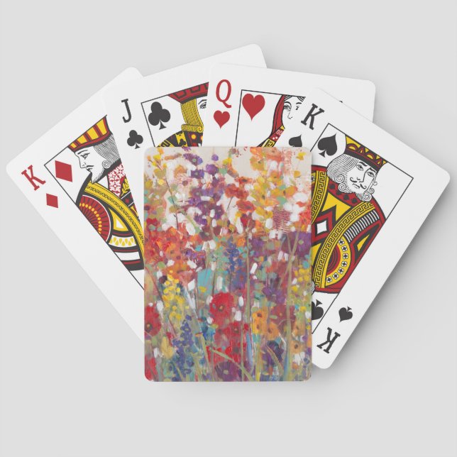 Jeu De Cartes Variété de fleurs (dos)