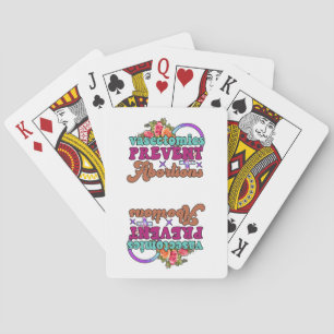 Jeu De Cartes Vasectomies Empêcher l'avortement Jouer des cartes