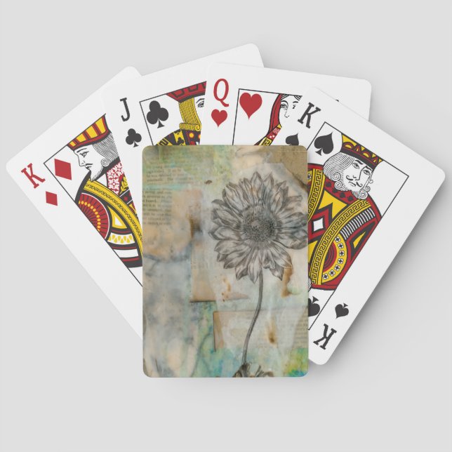 Jeu De Cartes Vellum Floral Ier (dos)