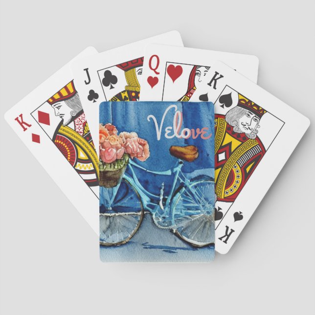 Jeu De Cartes Velo Love Cycling (dos)