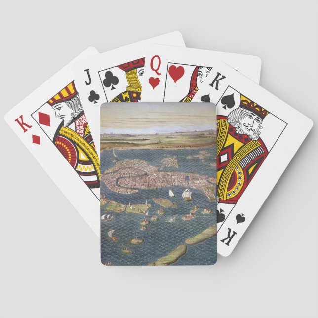 Jeu De Cartes VENISE : CARTE, XVIème siècle (dos)